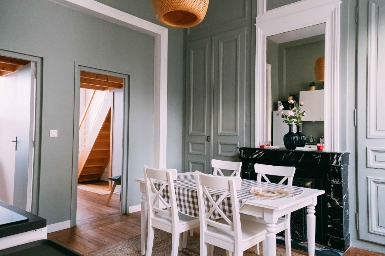 Charming Apartment With Terrace In Lille ليل المظهر الخارجي الصورة